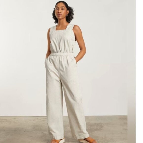 Everlane Fatigue Apron Wide Leg Jumpsuit Size 4 - Picture 1 of 9